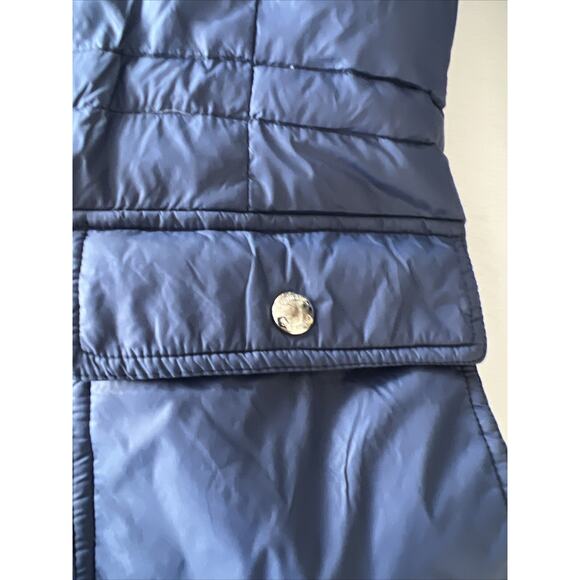 Calvin Klein Women XS Packable Lightweight Down Puffer Jacket Blue Extra Small - Picture 5 of 16